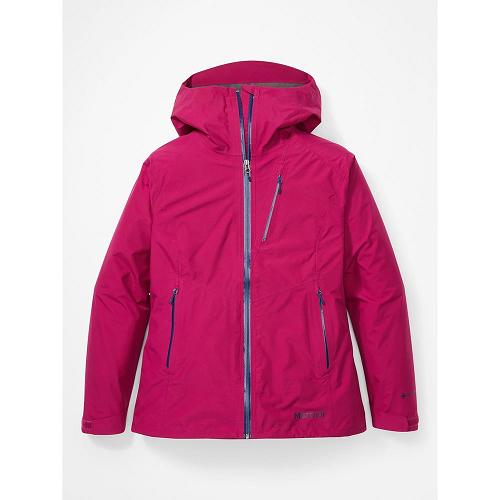 Marmot Rain Jacket Red NZ - Knife Edge Jackets Womens NZ9082416